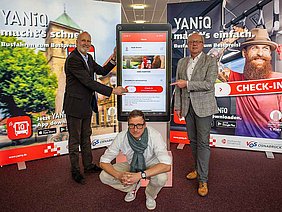 der Start der ÖPNV-App Yaniq